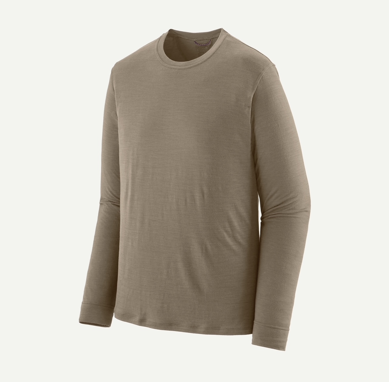 Patagonia M's L/S Capilene Cool Merino Shirt - Seabird Gray - Large
